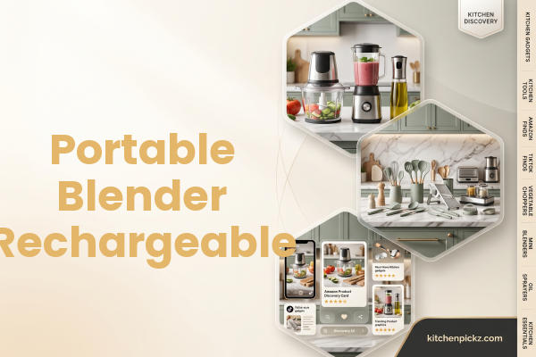 Portable Blender Rechargeable